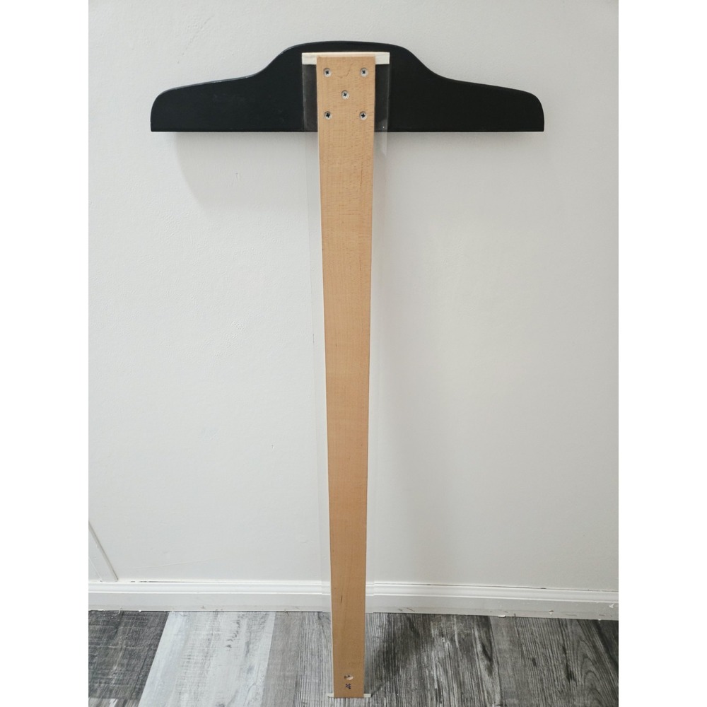 30" Drafting T-Square Vintage Wooden Architecture Tool Straight Edge Transparent
